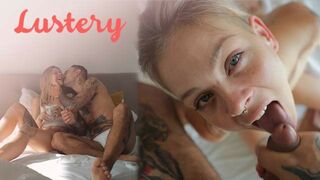 Gorgeous Blonde Sucks and Fucks -Lustery