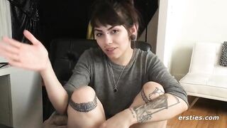 Ersties - Canadian As Hell Sloan Inserts a Magic Wand