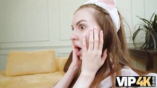 VIP4K. Martin Spell fucks wet holes of two slender girls in all available positions