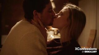 She Fucks on the Couch and Can't Refrain From The Hot Ski Teacher | The Ski Instructor on XConfessions by Erika Lust