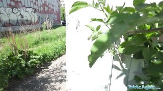 Public Agent Athenea Rose is from Colombia and gets fucked in a public location