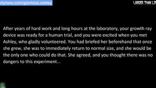 Horny Giantess Grows Extra Huge