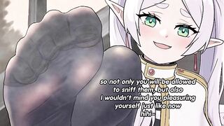 Frieren wants you to join their party JOI (femdom, feet)