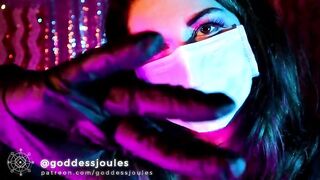 Surgical Mask ASMR - dust mask whispering surgical gloves medical fetish