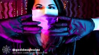 Surgical Mask ASMR - dust mask whispering surgical gloves medical fetish