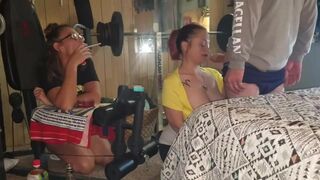 Watching her suck her boyfriend cock