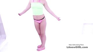 Nympho Sweet Brunette gets Super Sensual around Cock New Clips