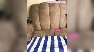 Horny African Big Ass Ridng Dildo
