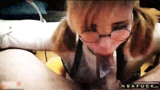 Cute Excellent StepSister Diligently Sucks Dick