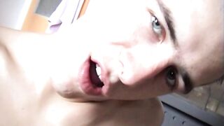 Skinny boy with hard abs and har dick by EastBoys