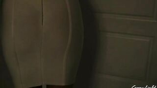 Step Mom caught Step Son jerking off and tricked him by pretending sex doll TANTALY