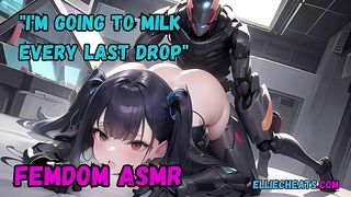 Your hot A.I girlfriend malfunctions and straps you to her milking chair [FEMDOM FANTASY ROLEPLAY]
