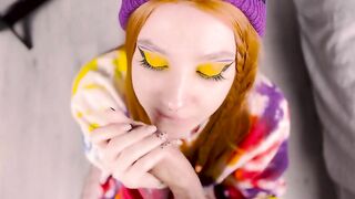 Red hair cutie presented me her ass after blowjob 4K