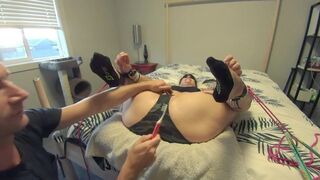 Captured Milf's Desperately Ticklish Pussy (Part 1)