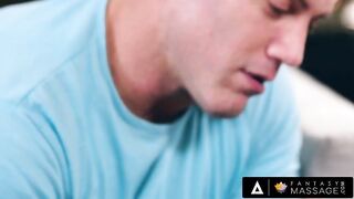 FANTASY MASSAGE - A Foot Worshipper Gives Foot Massage To Hot AJ Applegate Before Fucking Her