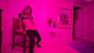 Tgirl Seduction with High Heels and Nylons