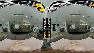 VIRTUAL PORN - Smoking Hot Escort Kay Lovely Gets Her Round Booty Banged By Duncan Saint's Big Cock