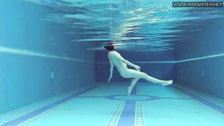 Public rented swimming pool for you guys with Lady Dee